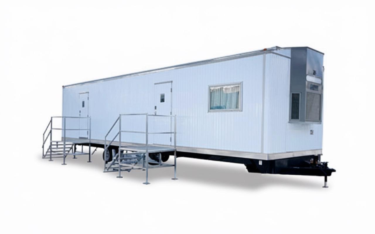 we provide delivery and set-up options for our office trailers