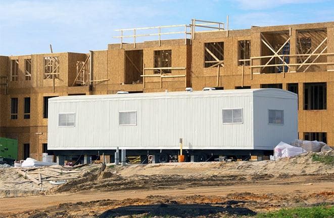 rental offices for contractors on job site in Pleasant Ridge